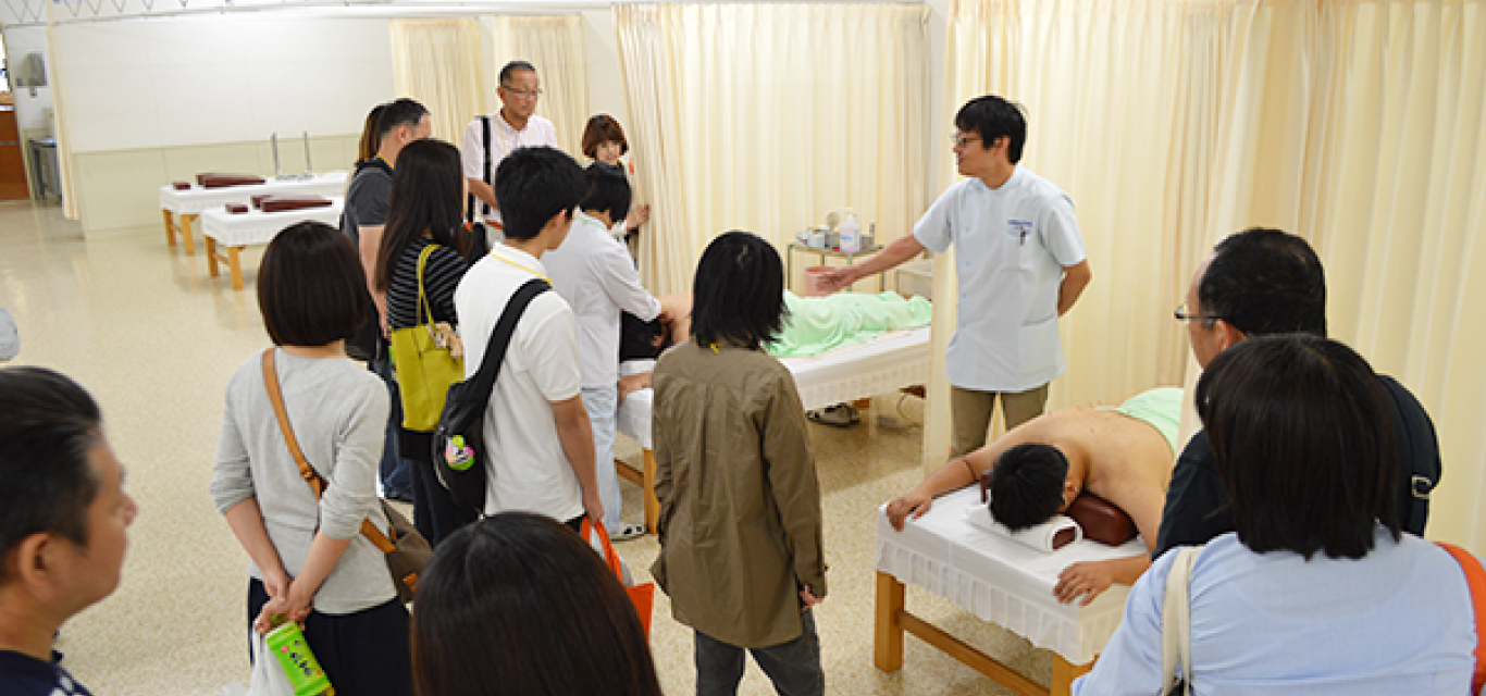 在校生との座談会