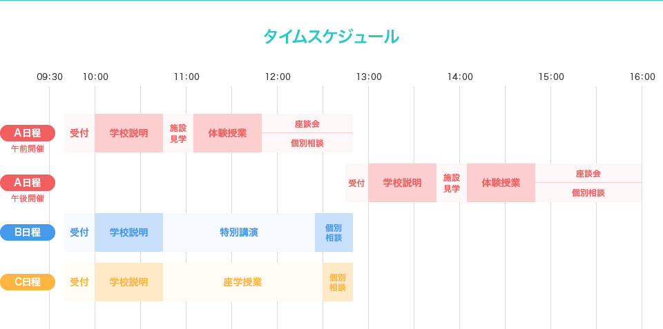スケジュール